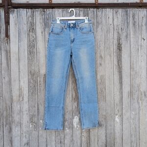 TNR Jeans‎ Sz 28 Lightwash High Rise Straight Leg Womens